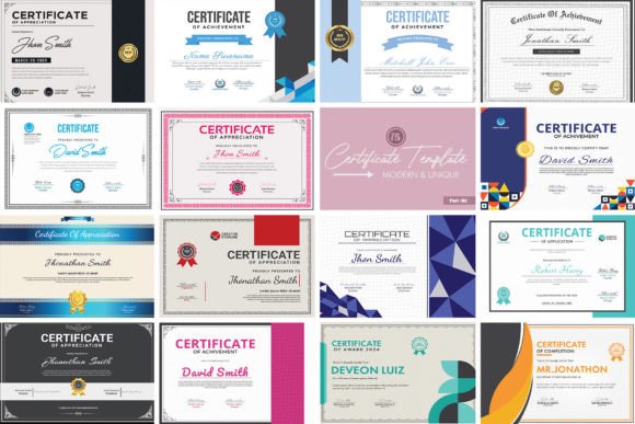 Download Elegant Certificate Design Template - Design template Collection