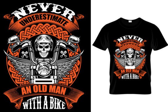 Download Biker T-Shirt Design Template - Design template Collection