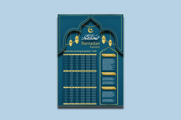 Download Ramadan Calendar Design Template - Design template Collection