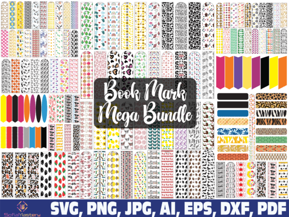 Download Bookmark Design Template SVG Png - Design template Collection