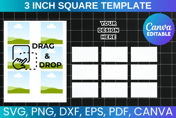 Download Square Template, Square Design Template - Premium Resources